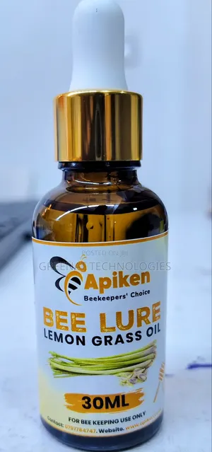 Bee Lure Lemon Grass Oil 30ml Pure Virgin Oil for Luring Bees
