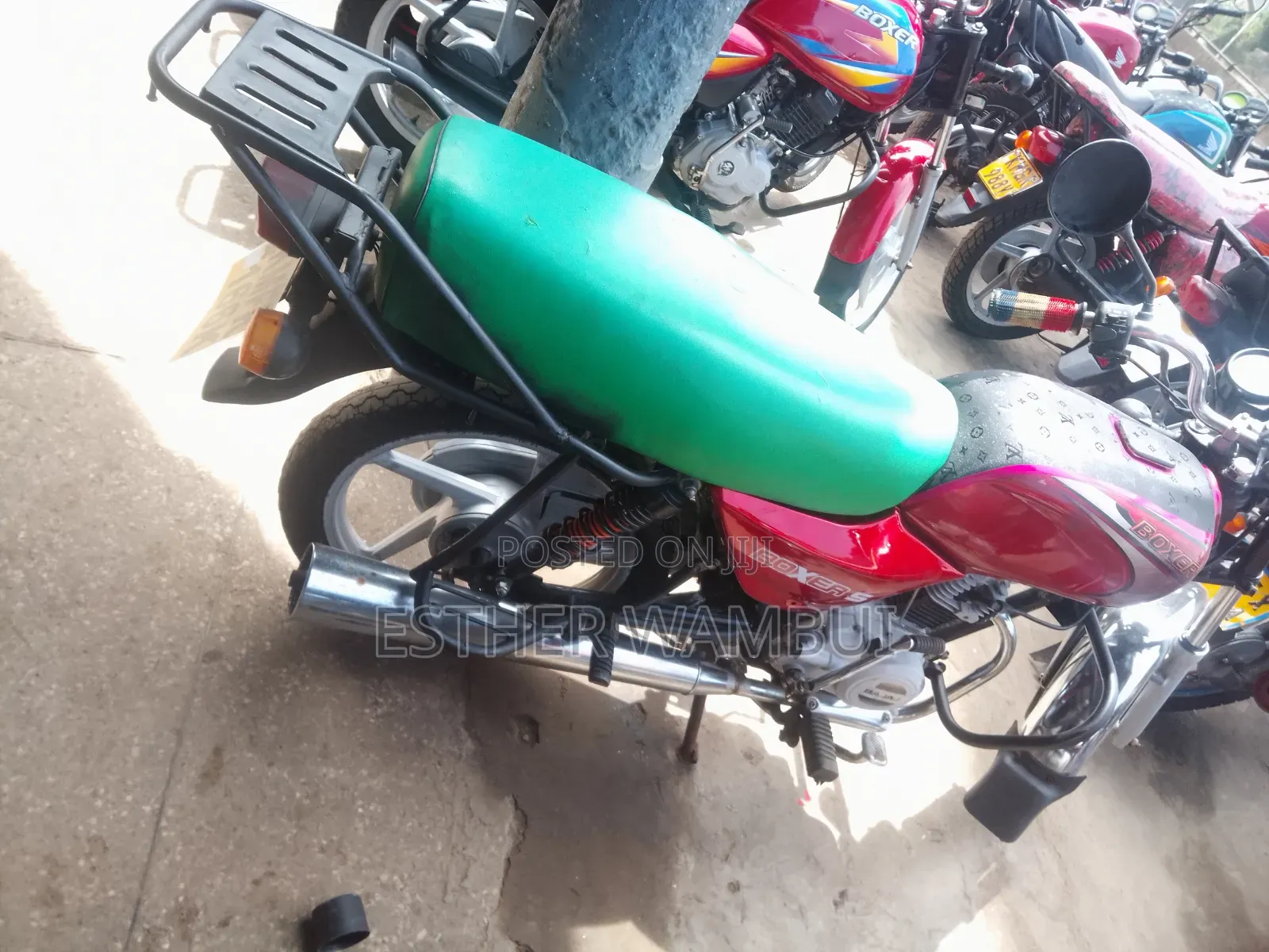Bajaj Boxer 100 2024 Red