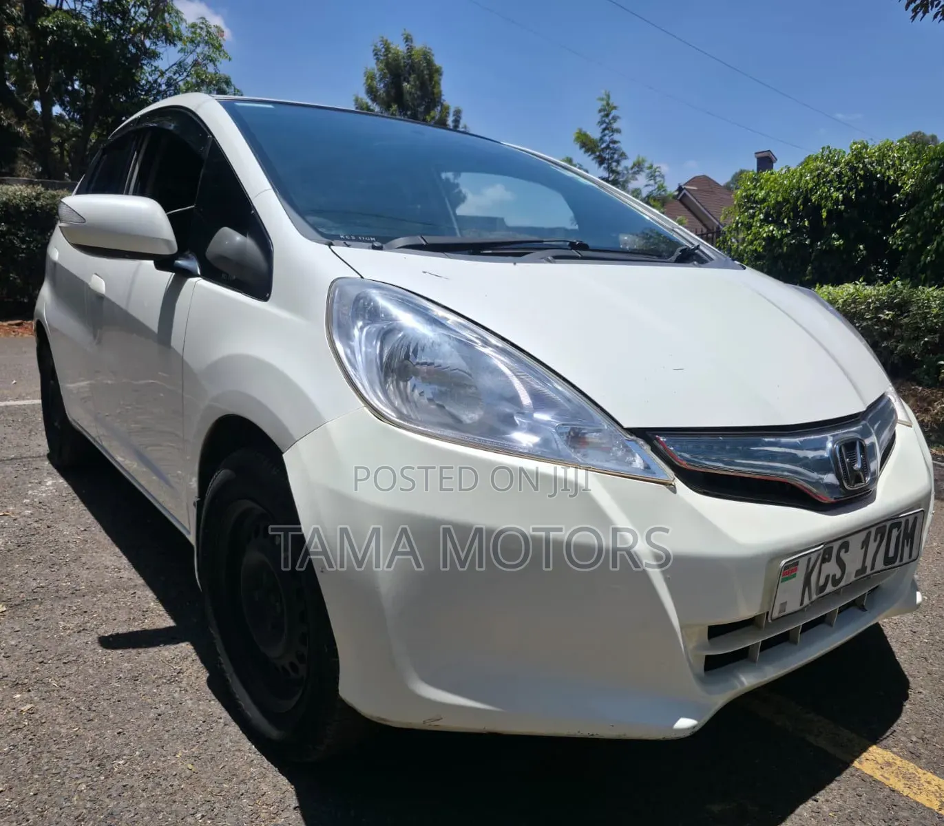 Honda Fit 2012 White