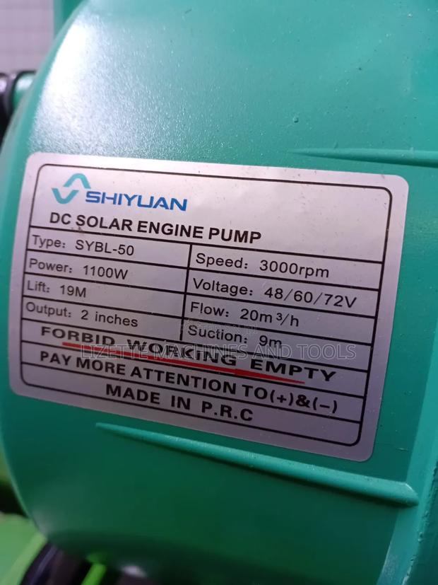 Shiyuan 2" Brushless Solar Surface Pump With Controller - thumbnail 2