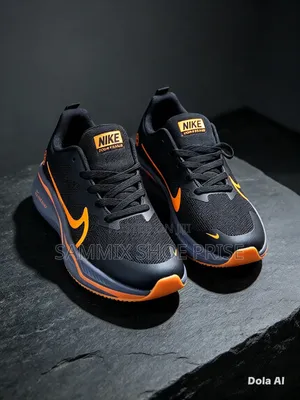 Air Zoom Black Orange /Gym Sneakers