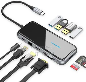 Vention TFGHB 10-in-1 USB-C Multi-Function Docking Station