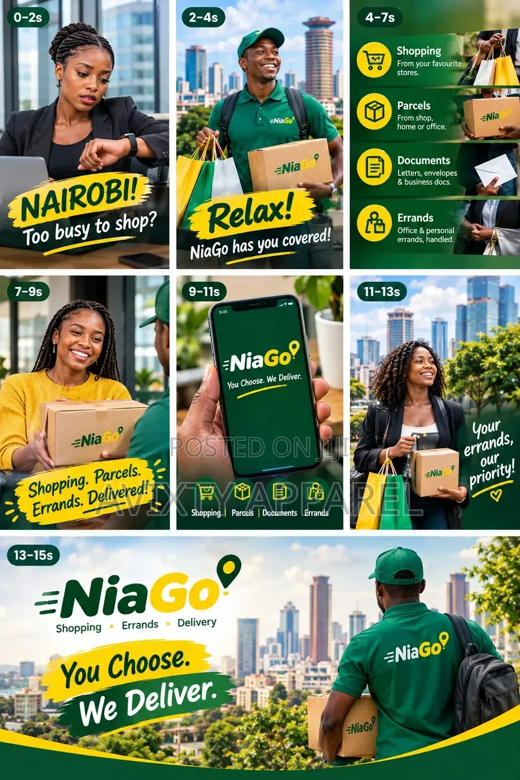 Shopping, Errands & Parcel Delivery Services – NiaGo Nairobi