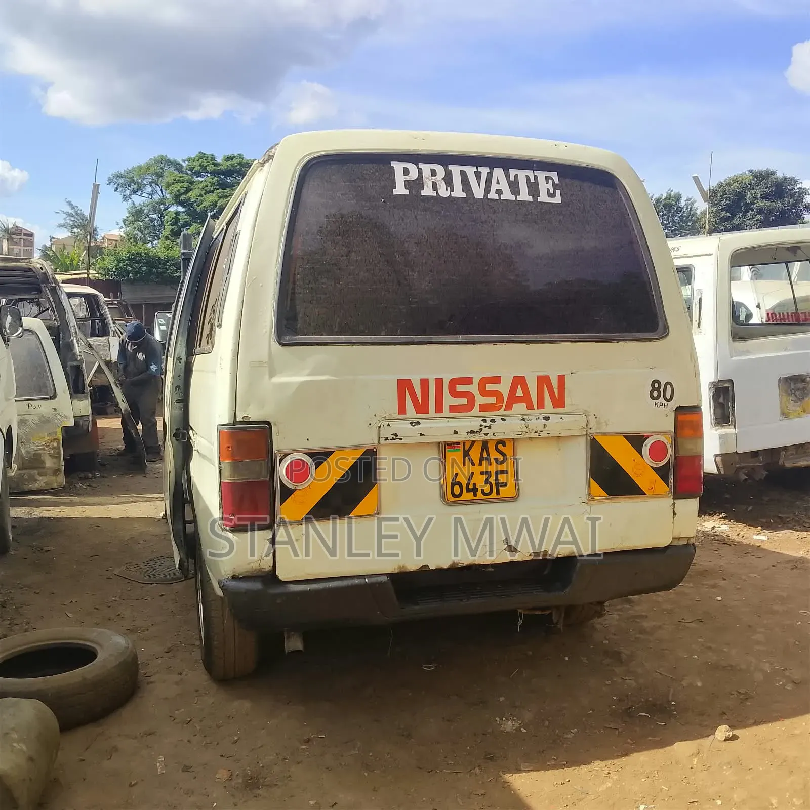 Nissan Caravan (Urvan) 1998 White