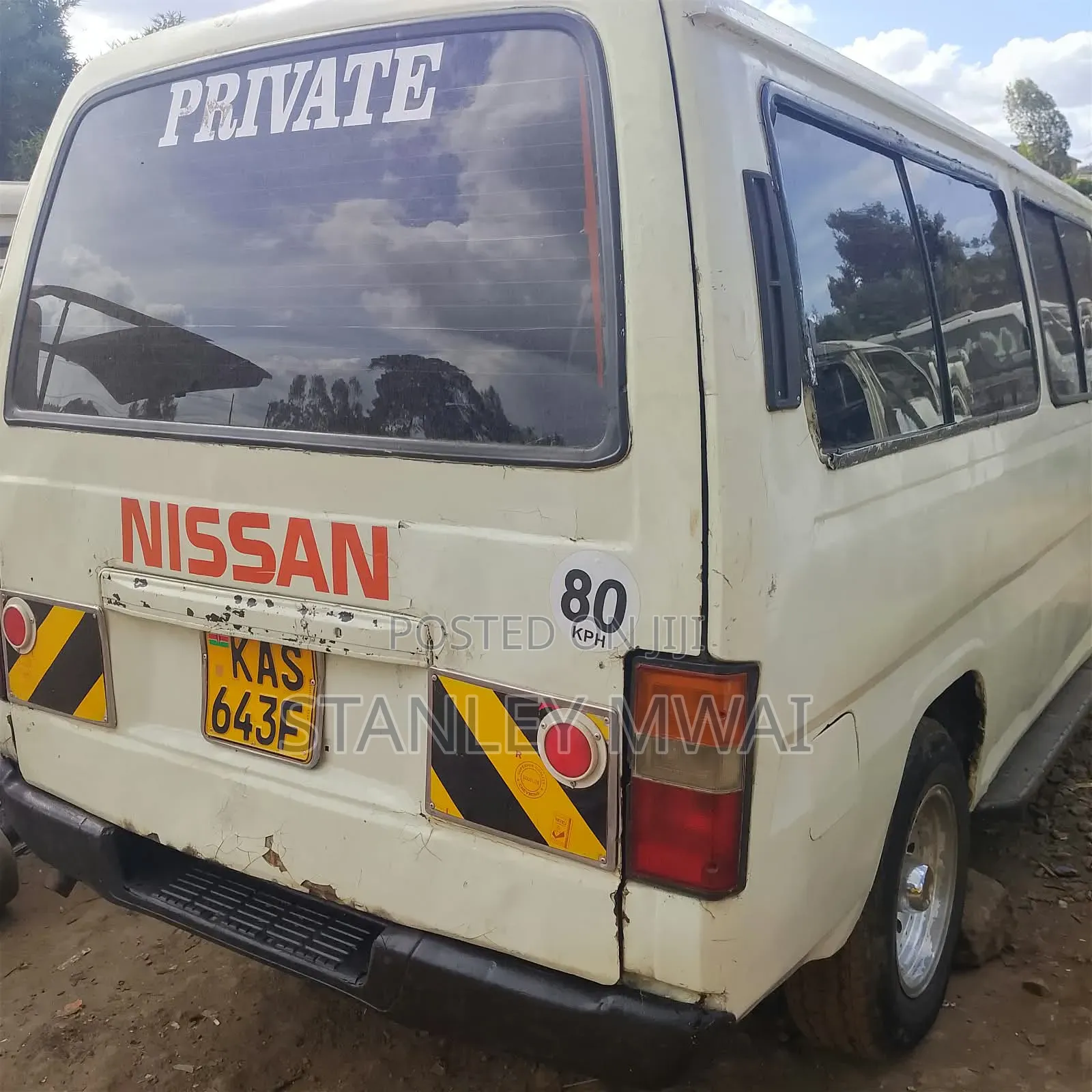 Nissan Caravan (Urvan) 1998 White