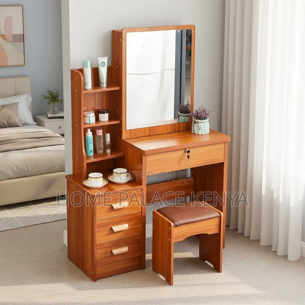 Vanity Table; Modern Dressing Table With Mirror for Stylish Bedroom