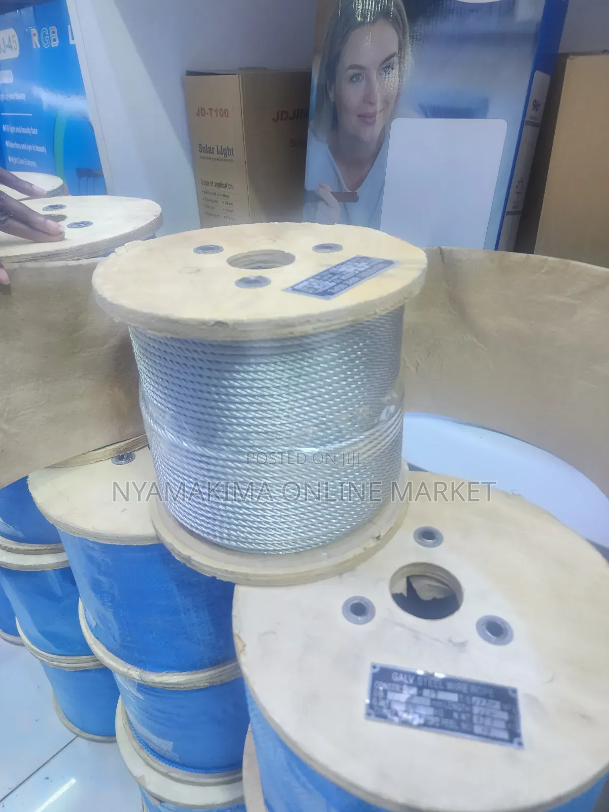 Wire Rope 6mm Hot Dip Galvanized M-Core