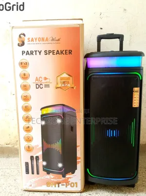 Sayona Rechargeable Party Speaker SHT-P01 