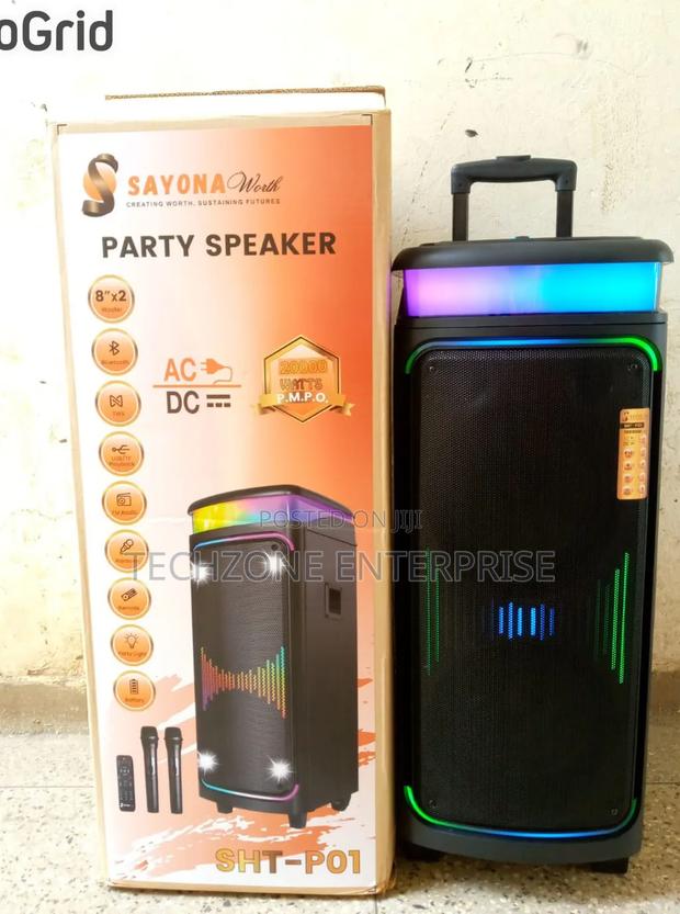 Sayona Rechargeable Party Speaker SHT-P01 