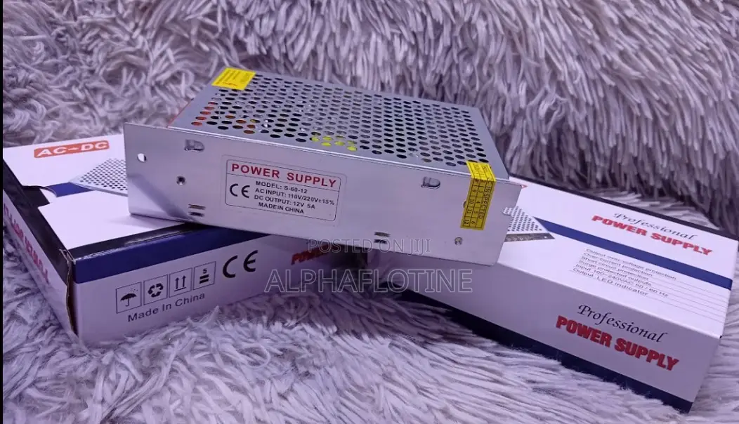 5-Amp CCTV Power Supply (Open Frame)