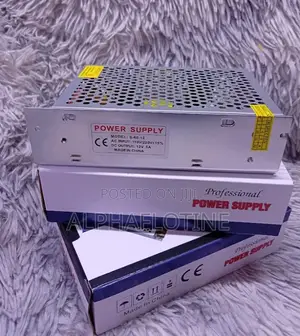 12V 5Amp Open-Frame Power AC-DC Supply CCTV Units