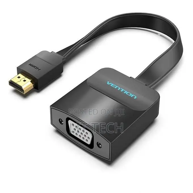 Vention 74345 Flat HDMI to VGA Converter 0.15M Black
