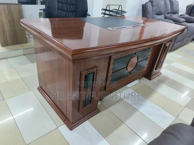 1.8M Executive Office Desk – Premium Mahogany Finish - thumbnail 2