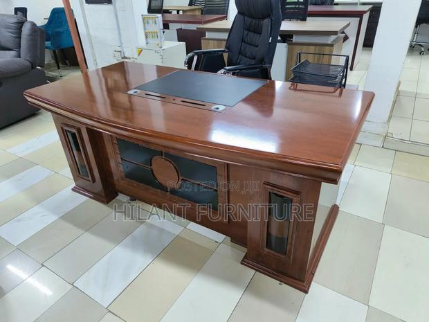 1.8M Executive Office Desk – Premium Mahogany Finish - thumbnail 4