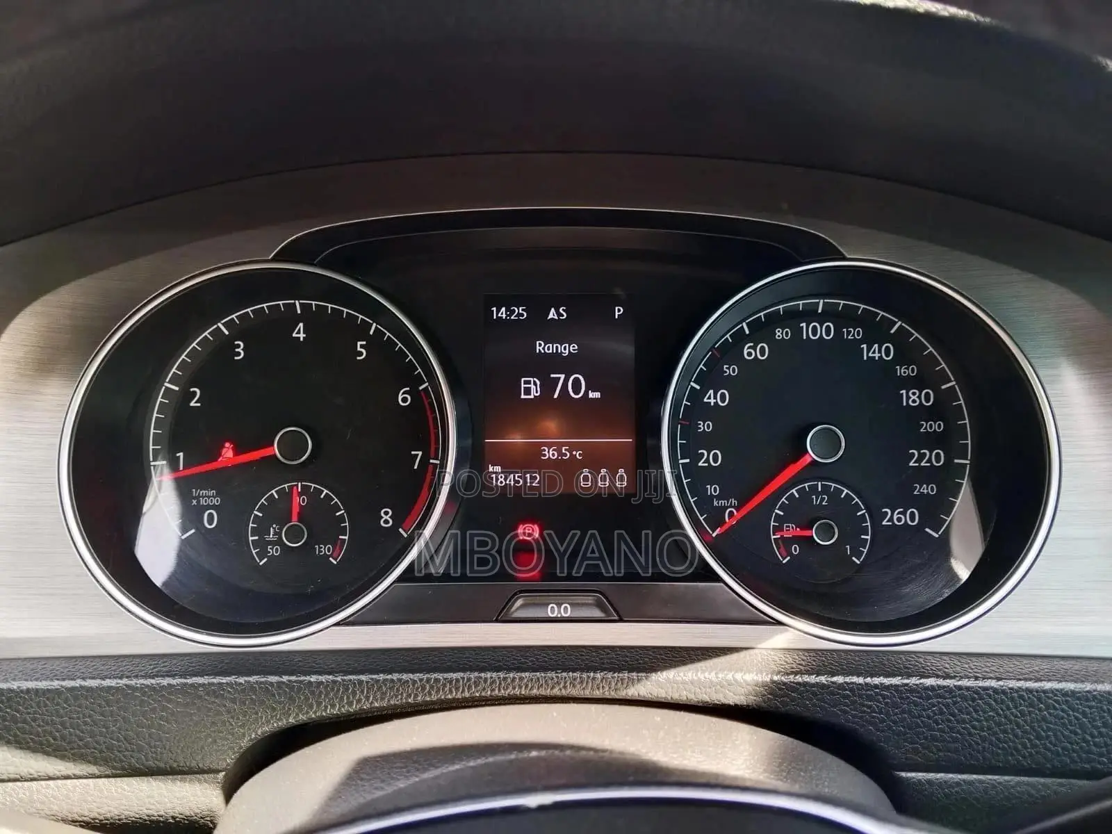 Volkswagen Golf Variant 2014 Red