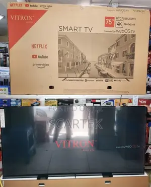 Vitron 75" 4K Ultra HD Smart TV Powered by webOD