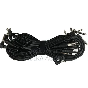 Combination 12 Cable Snake Wire Harness Kit 6.35mm TRS Male To
