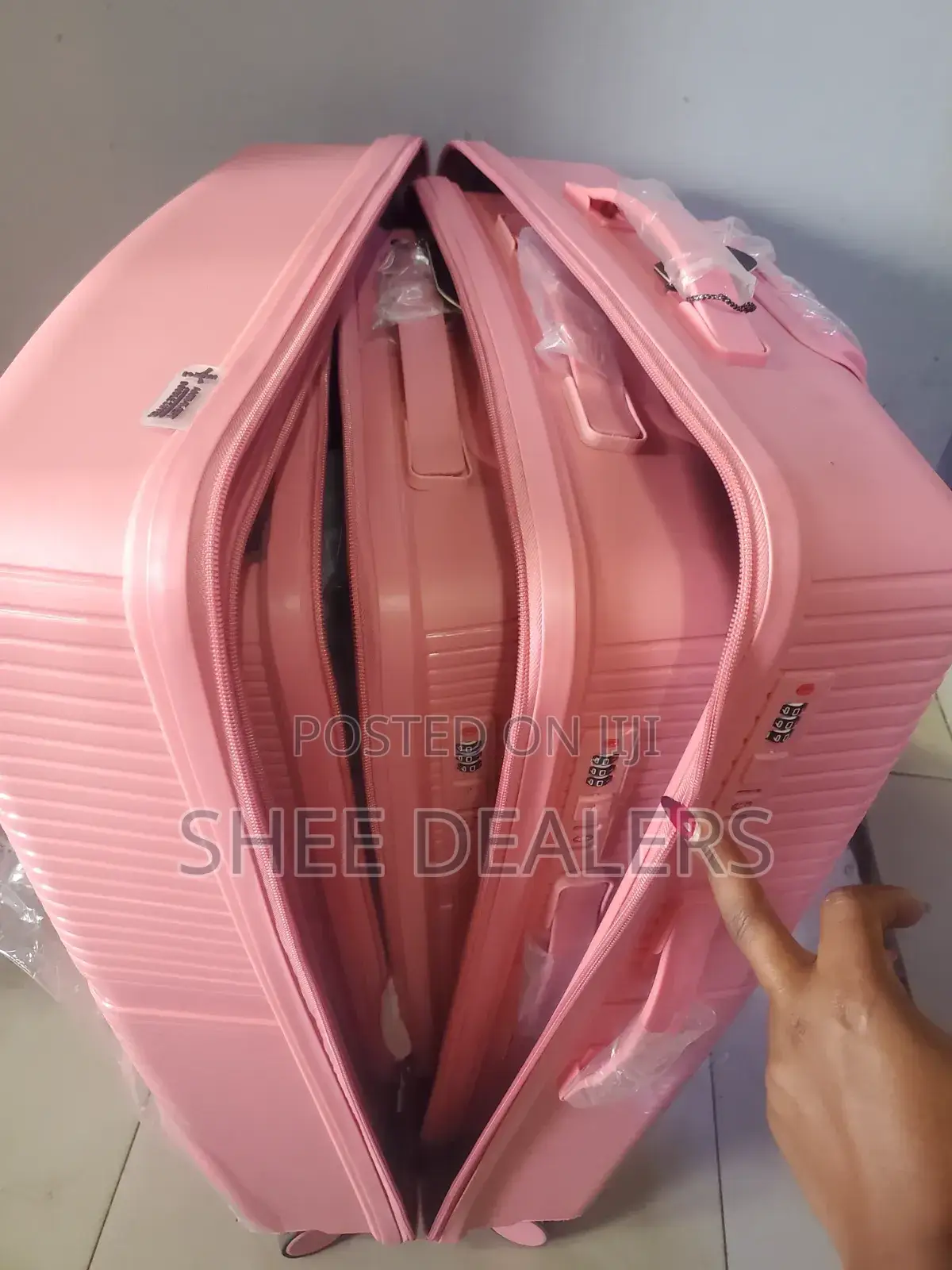 3 in 1 Rubber Suitcase