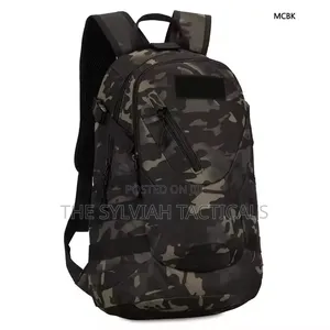 20L Backpacks Colours; Black, Green, Brown & Black Camo