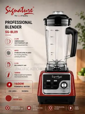 Signature Commercial Blender or Professional Blender