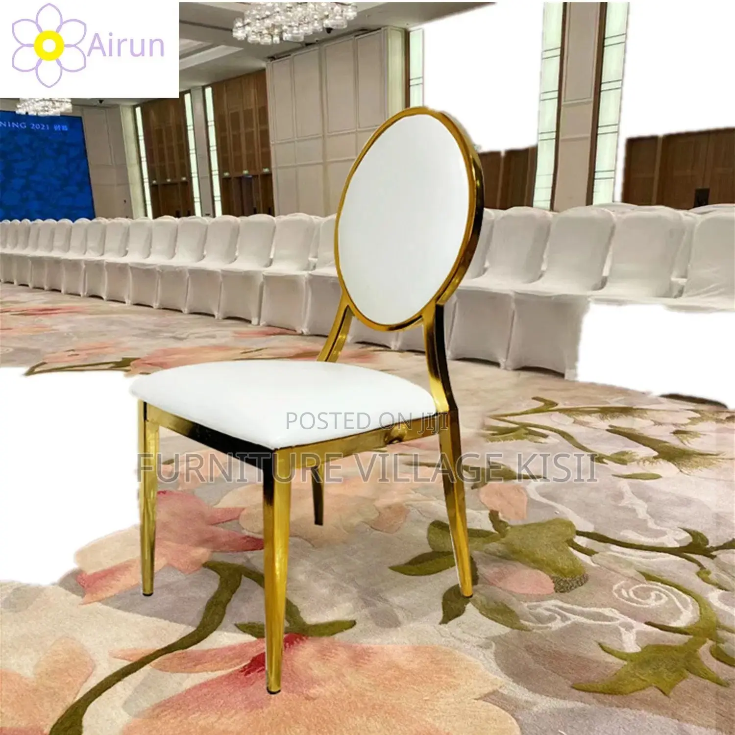 Luxury Gold Dining Chair