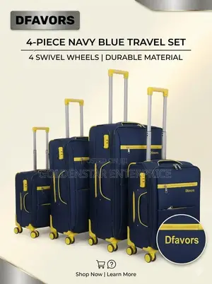 4 in 1 Fabric Suitcases