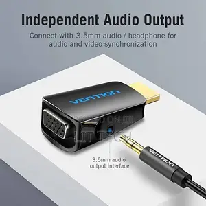 Vention -AIDB0 HDMI to VGA Converter With 3.5MM Audio