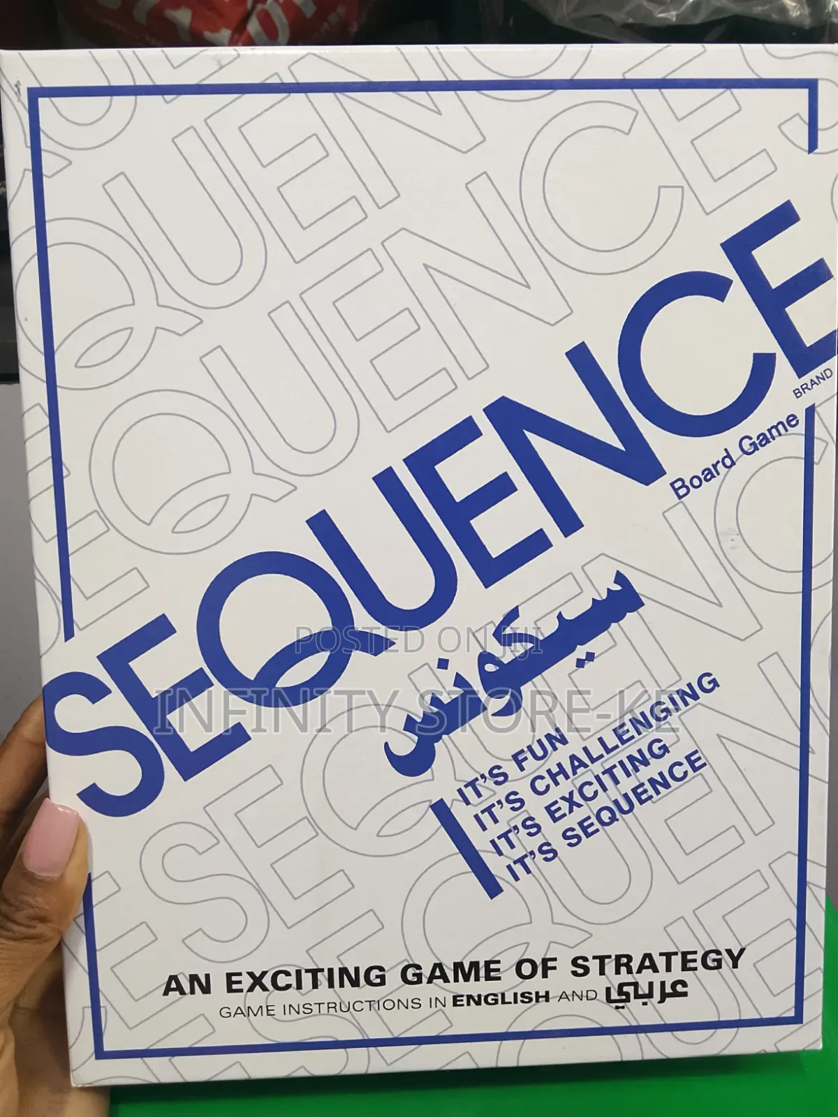 Sequence Strategy Game Board
