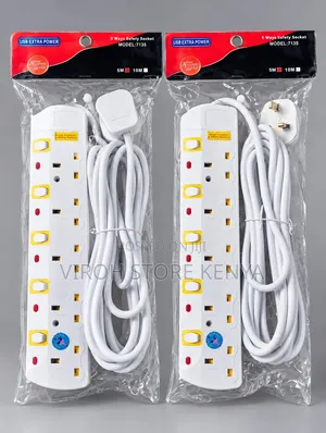 JSB 5 Way 5 Metres Socket Extension Cable