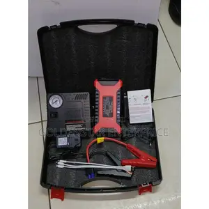 High Power Jumpstarter Kit With Air Compressor