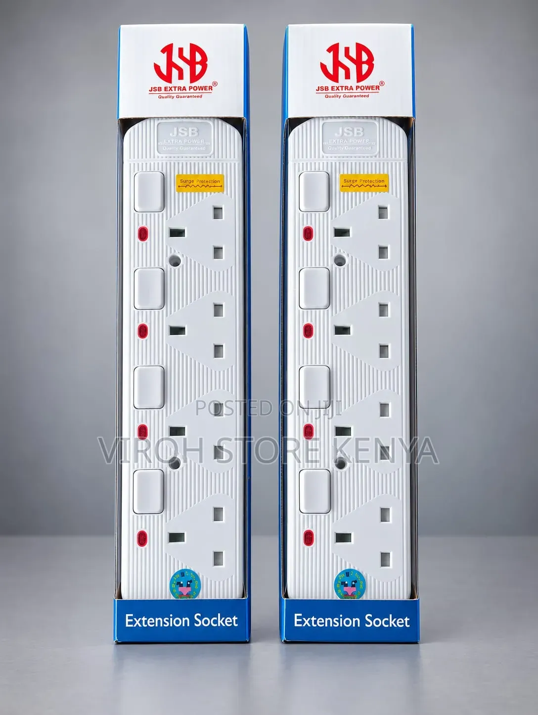 JSB 4W 3M Extension Cable With Surge