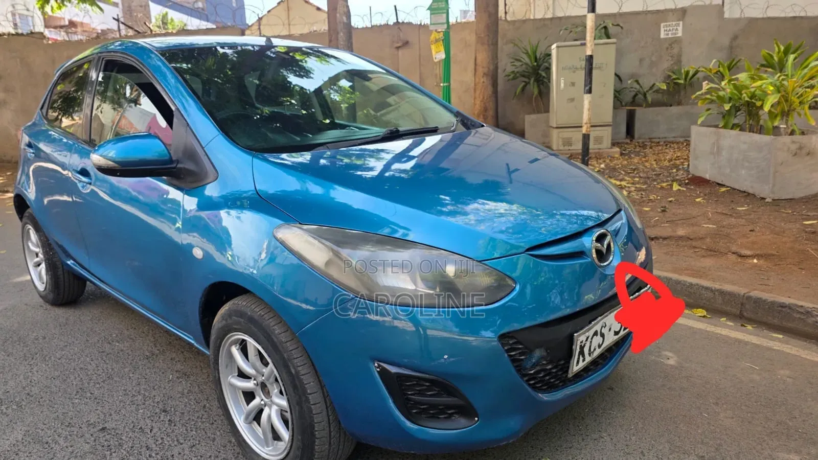 Mazda Demio 2011 Blue