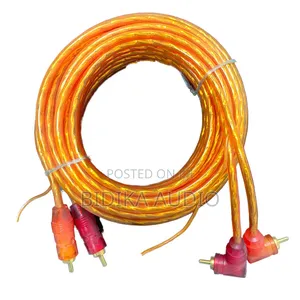 OEM Factory Professional Audio Car RCA Cable With 4 Connectors