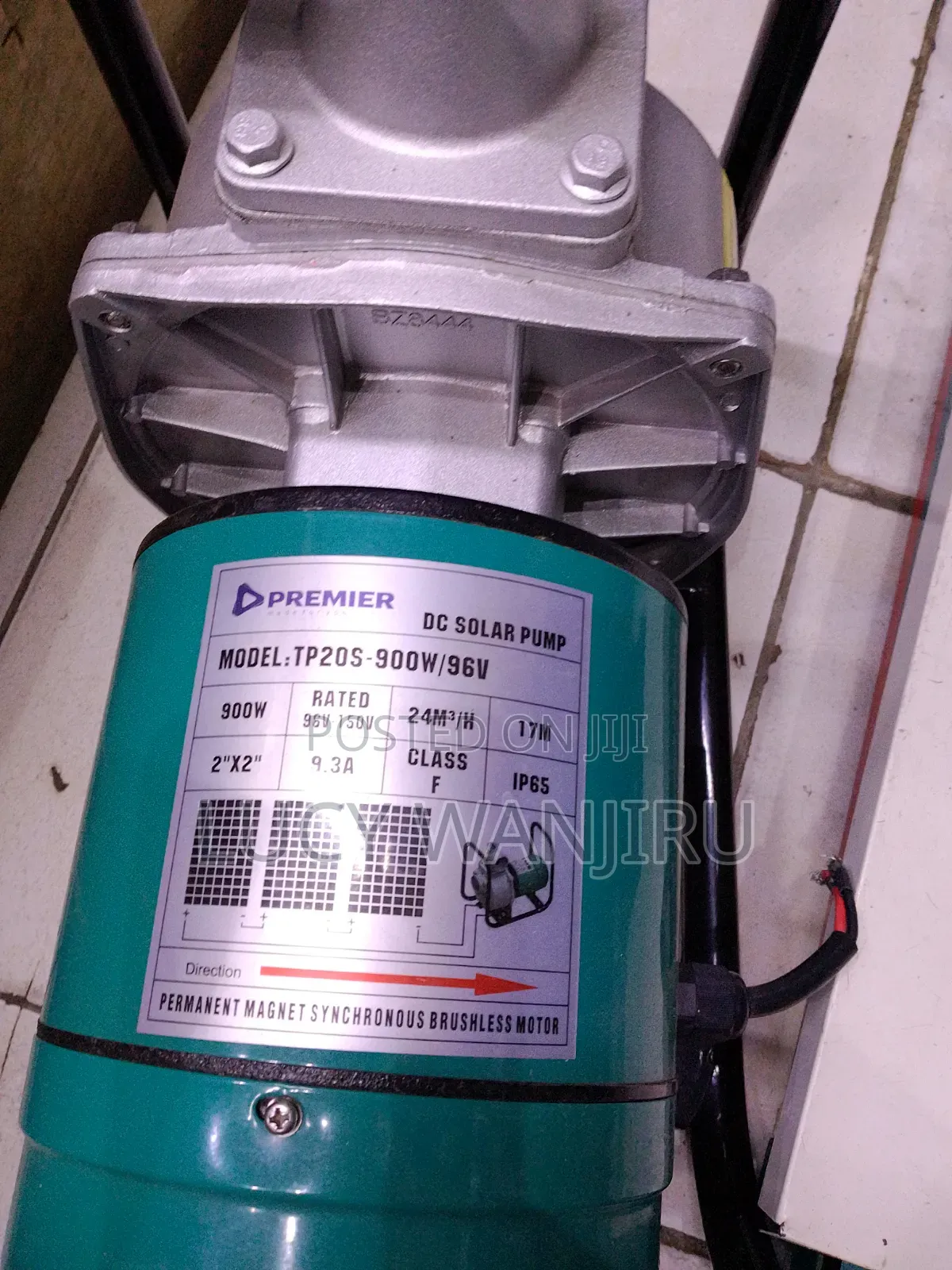 Premier DC Solar Pump 900watts