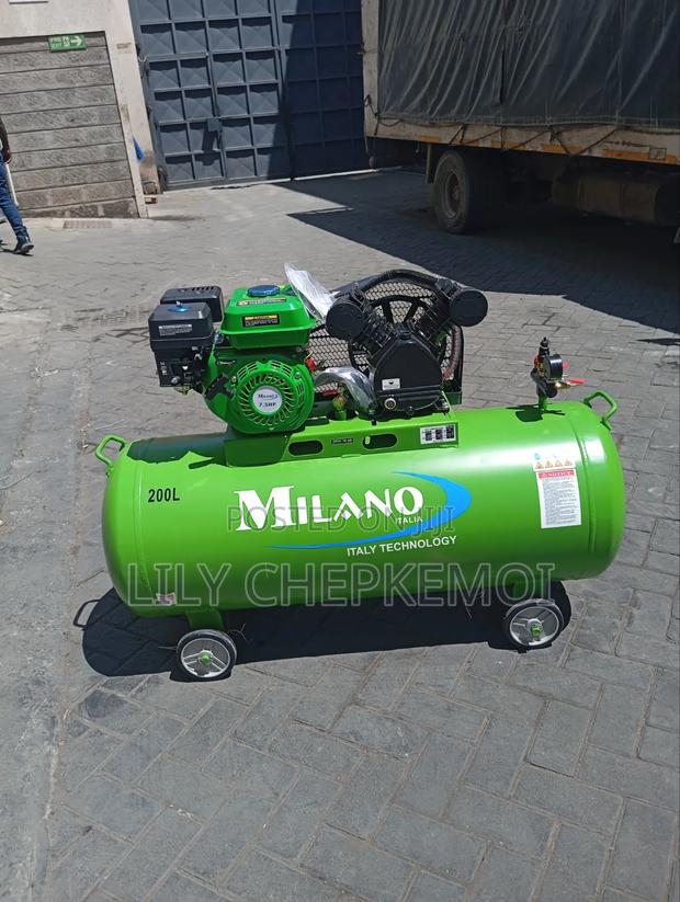 Milano Air Compressor 200ltr Petrol - main view