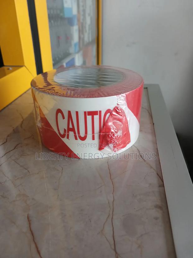 Red and White Caution Tape - thumbnail 2