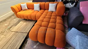 Pure Orange Bubble L Seat 6 Seater