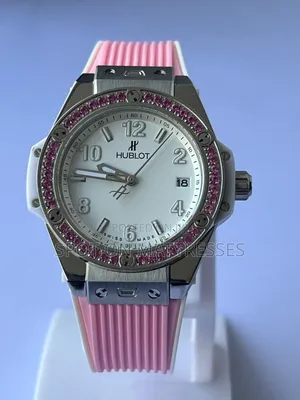 Gift Your Love!  Toptier Hublot Big Bang Watch for Women. Pink/Blue.