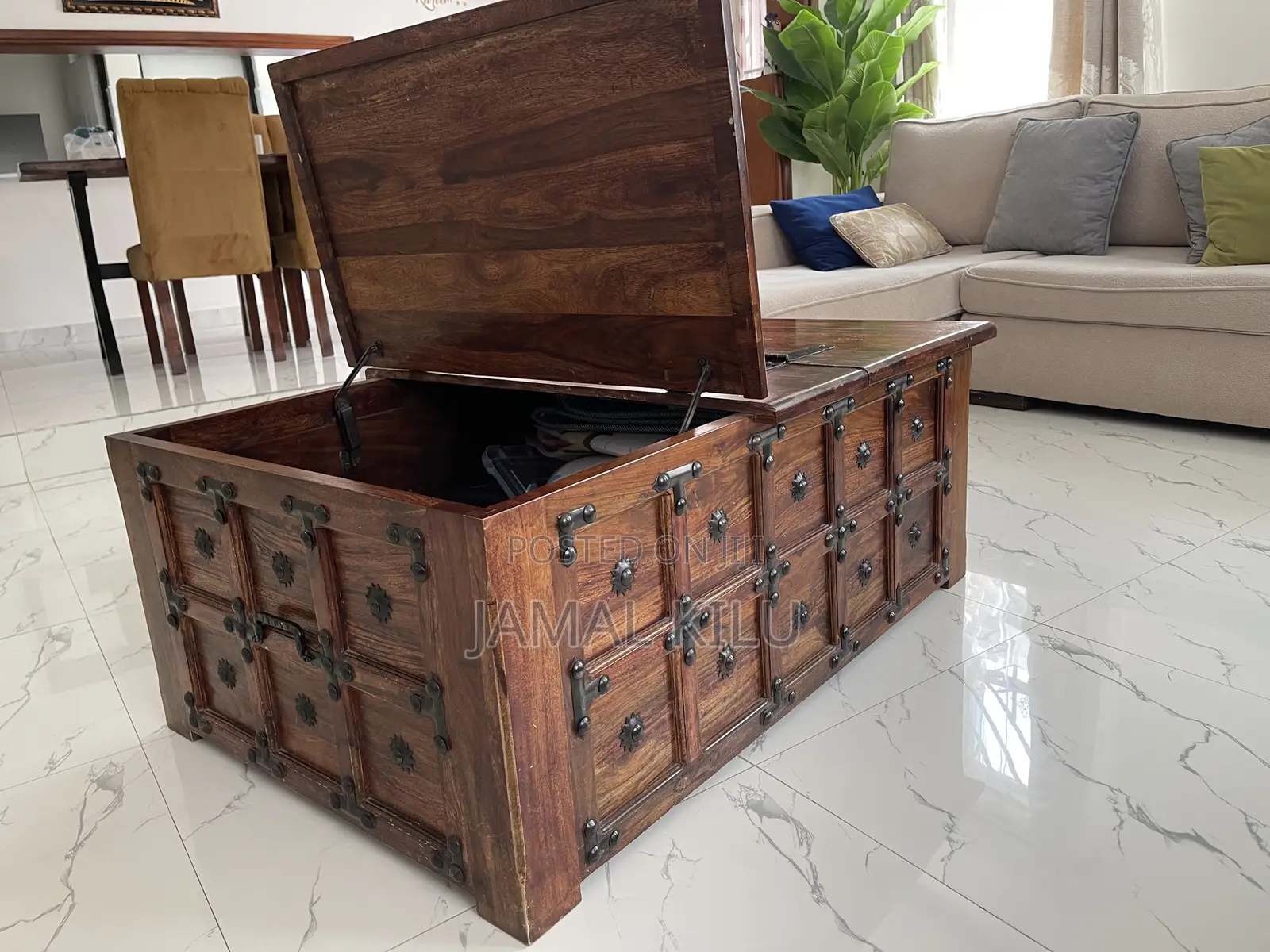 Panel Chest Coffee Table