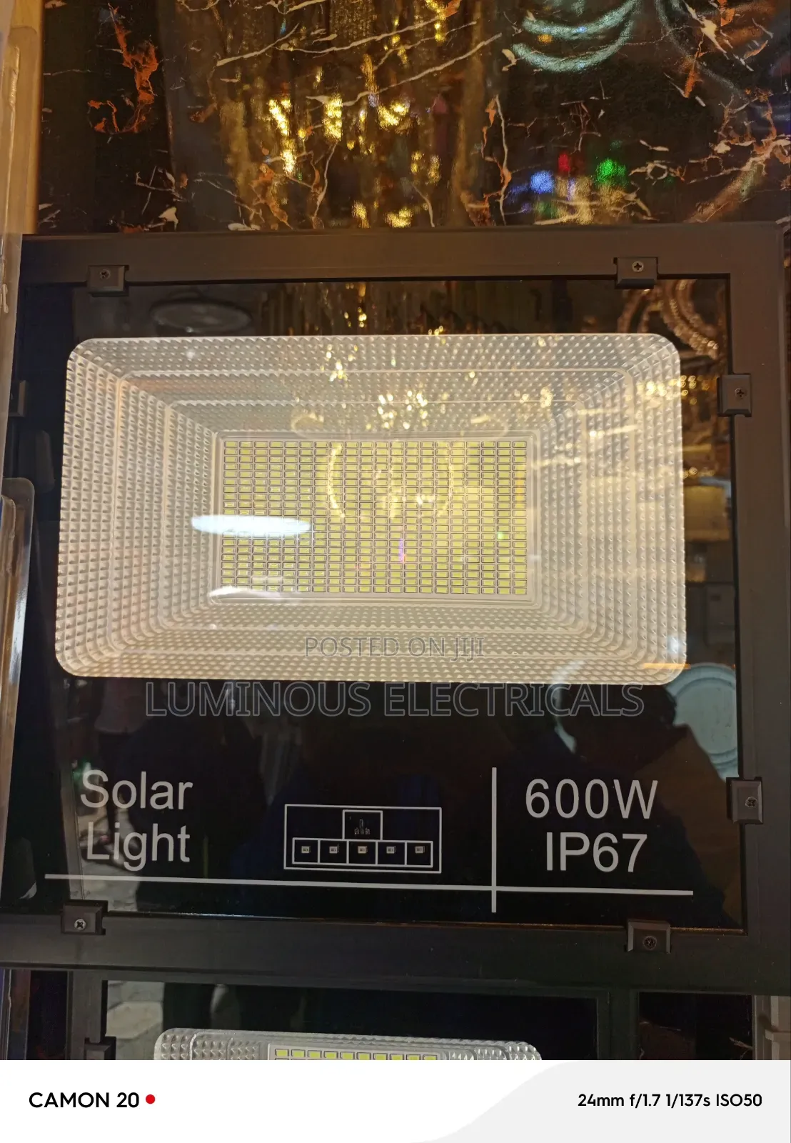 High Power 600Watts Solar Flood Light