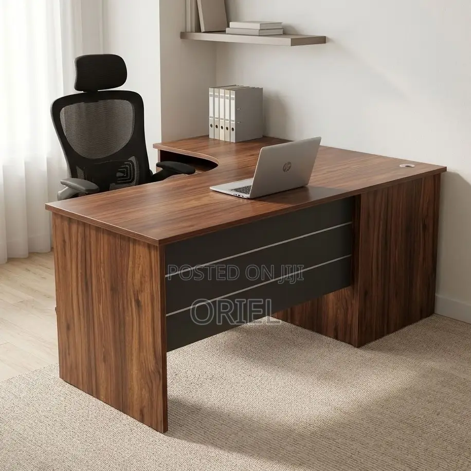 1600mm Executive Corner Office Desk – Modern L-Shaped Workstation