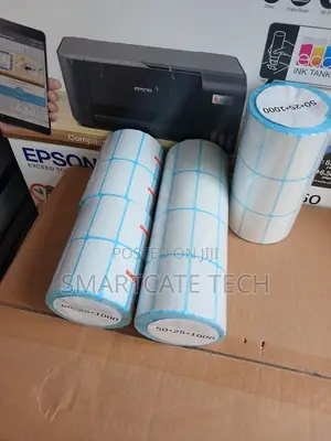 50×25mm Small Barcode Label Stickers for Product Packaging