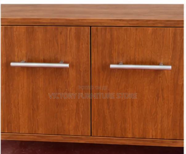 Walnut Brown TV Stand/Media Console - thumbnail 4
