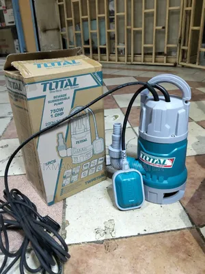 Total Submersible Sewage Pump 1 HP 750W 216l/Min 8M Head