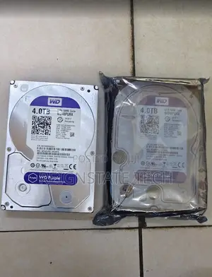 WD Purple 4TB CCTV Hard Drive SATA Surveillance HDD for Security
