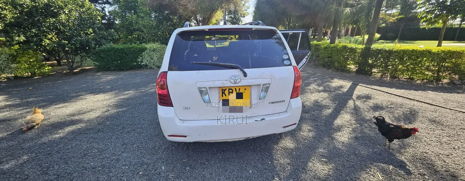 Toyota Corolla Fielder 2007 White
