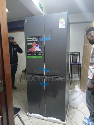 Syinix 421 Litres Premium Glass Fridge – Digital Touch Display