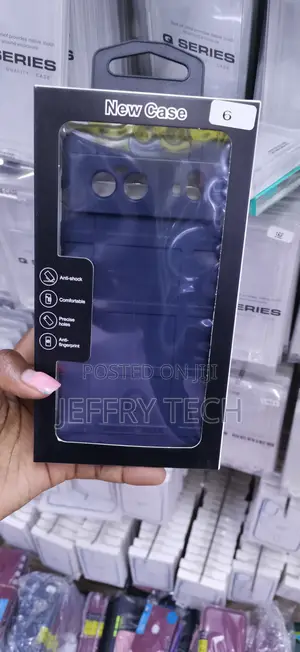 Rugged Shield Shock-Absorbent TPU Case for the Google Pixel 6a