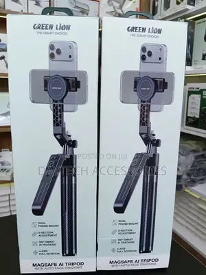 Green Lion MagSafe AI Tripod With Auto Face Tracking (GL-SSK05)