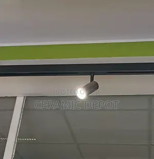 Black Track Light Spotlight -Directional Adjustable Lighting Fixture
